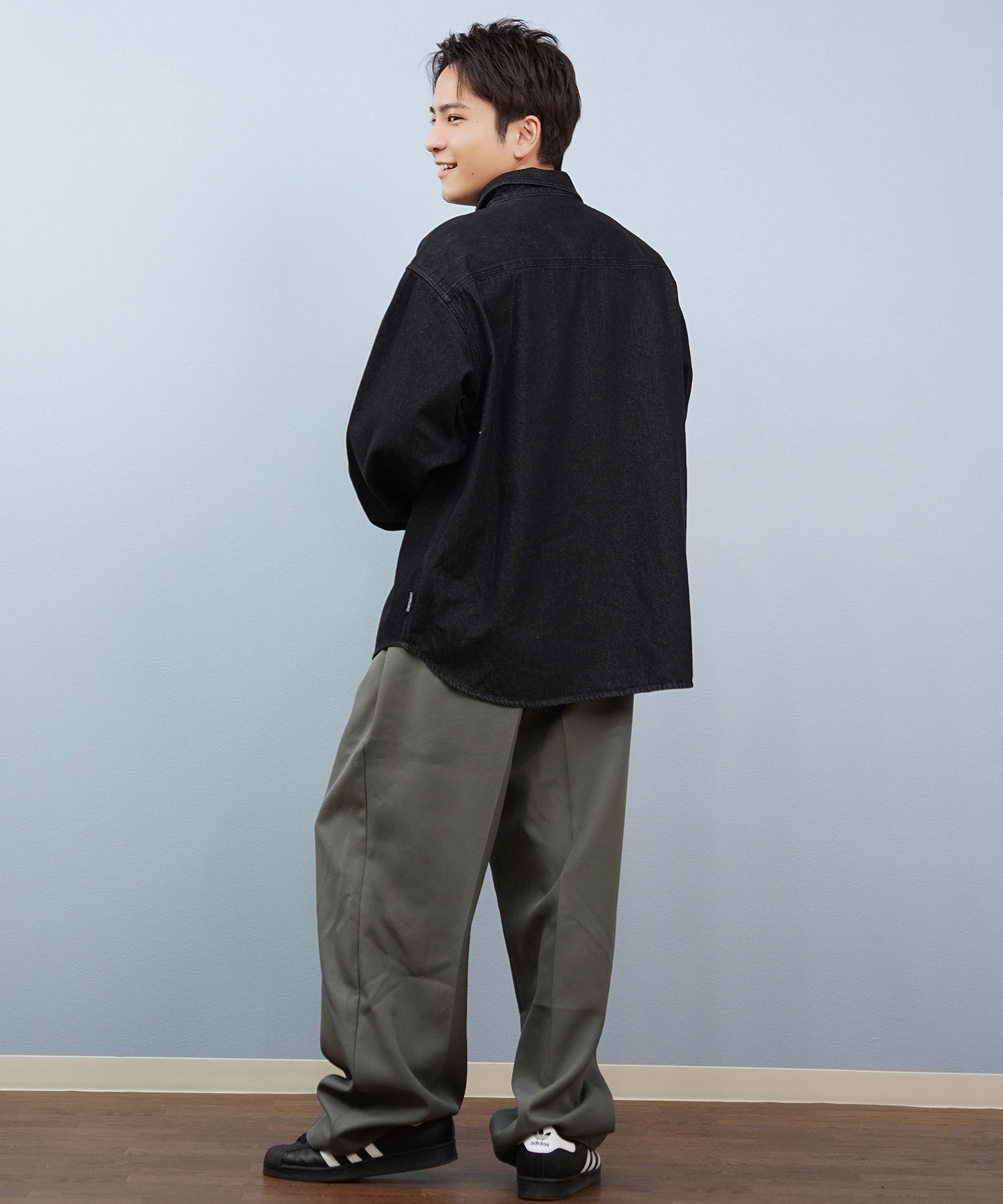 QUIKSILVER クイックシルバー 長袖 シャツ メンズ デニムシャツ