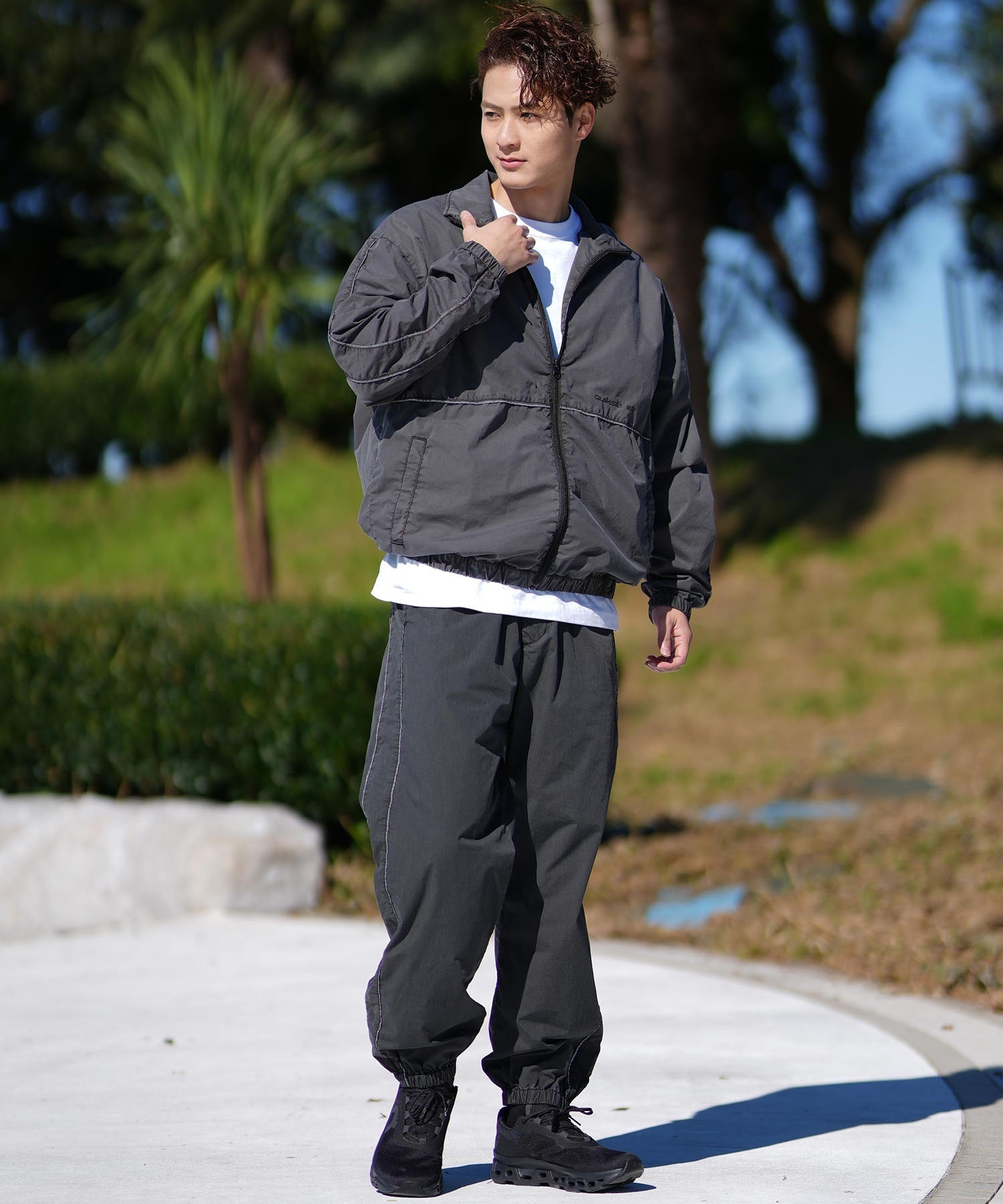 QUIKSILVER クイックシルバー トラックパンツ メンズ ロングパンツ QUIKSILVER クイックシルバー トラックパンツ メンズ ロングパンツ