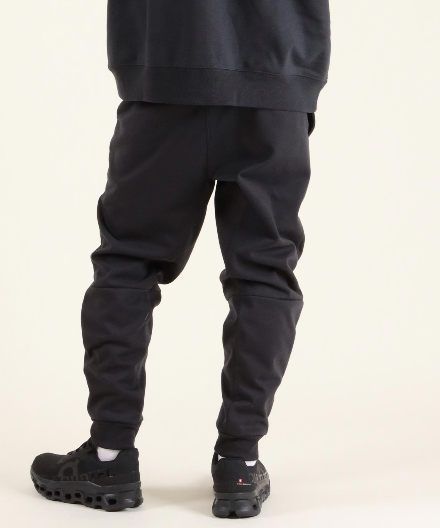 QUIKSILVER クイックシルバー ロングパンツ メンズ WR DOUBLE LOGO PANT フリースパンツ 防風 撥水 セットアップ対応 QPT254003(BLK-M)