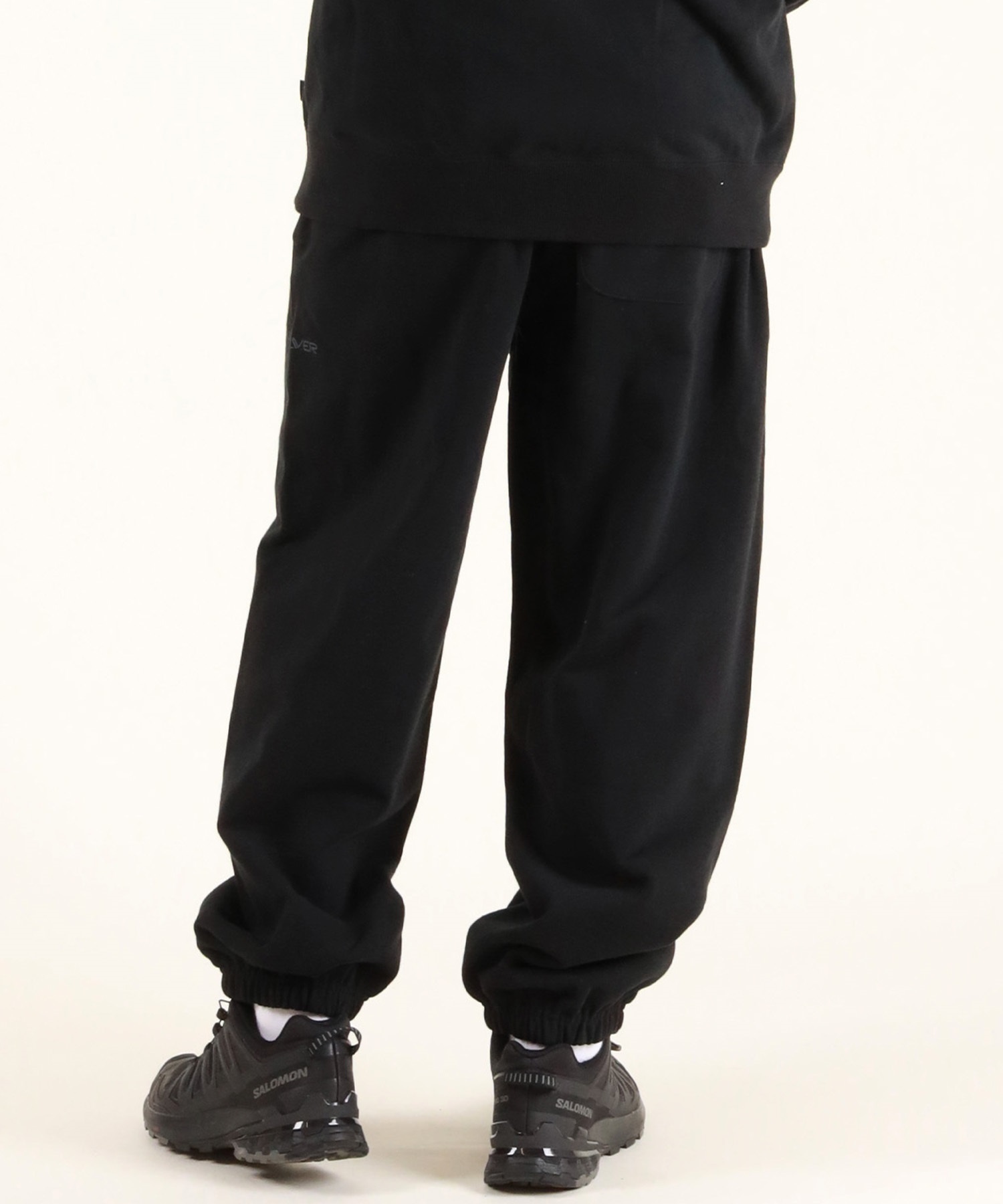 QUIKSILVER クイックシルバー ロングパンツ メンズ スウェット パンツ セットアップ対応 QPT254605M ムラサキスポーツ限定(BLK-M)