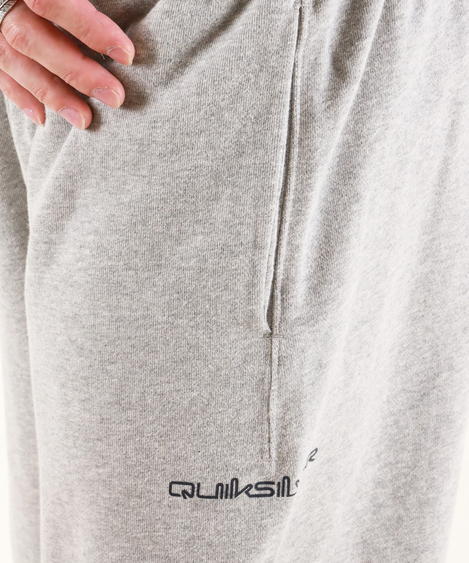 QUIKSILVER クイックシルバー ロングパンツ メンズ スウェット パンツ セットアップ対応 QPT254605M ムラサキスポーツ限定(BLK-M)