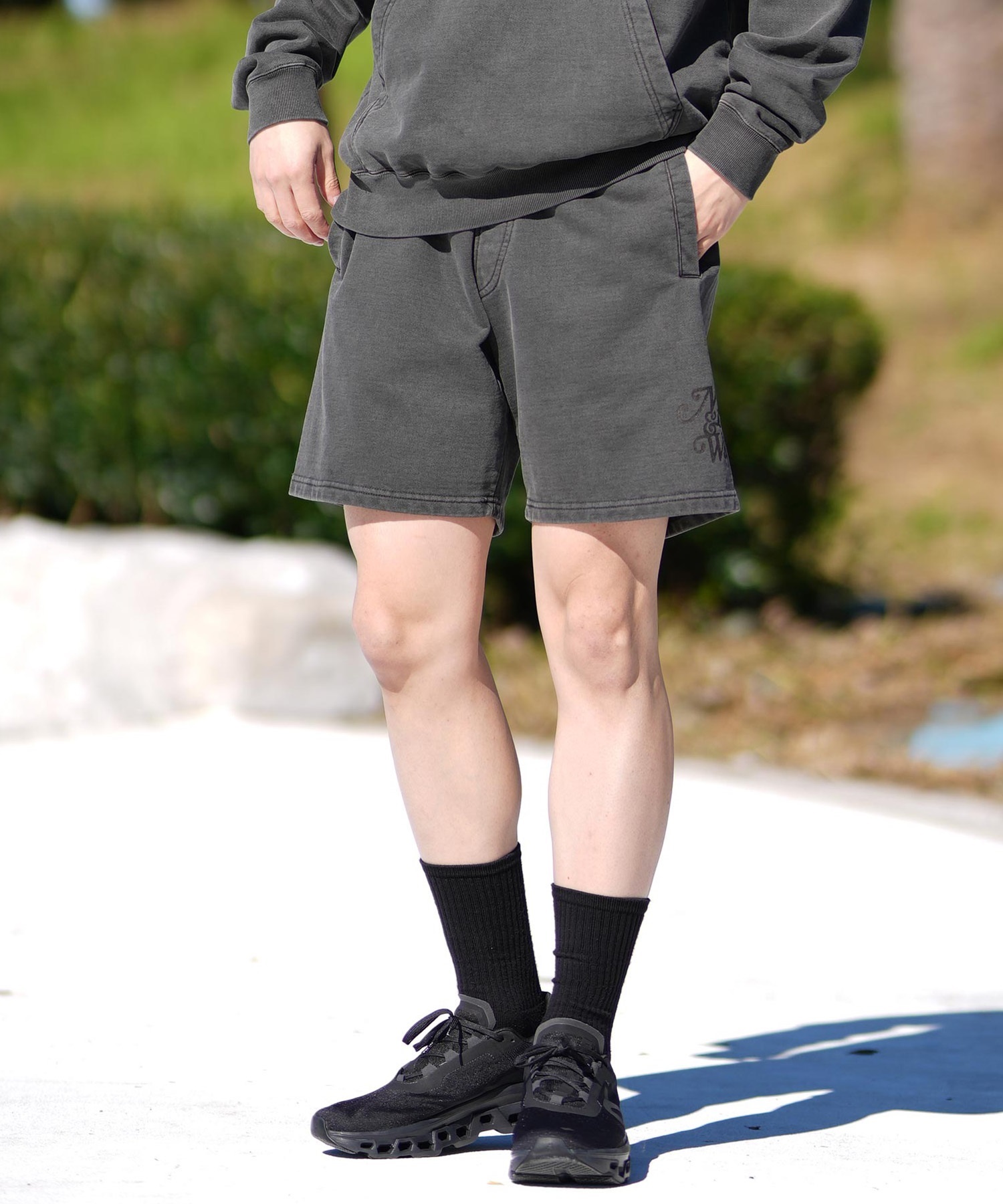 ブリーフィング　ポロシャツ、ハーフパンツセット（XL）おまけスエット付き QUIKSILVER クイックシルバー ショートパンツ メンズ ショーツ