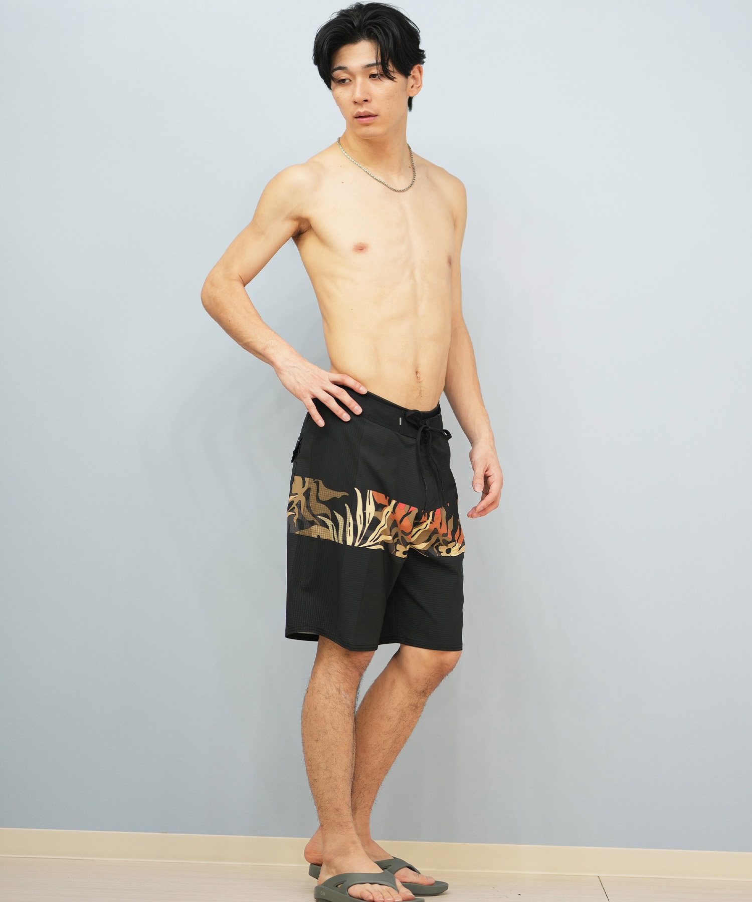 QUIKSILVER クイックシルバー 水着 海パン トランクス サーフパンツ メンズ ボードショーツ 19インチ HIGHLINE ARCH 19 EQYBS04864(KVJ8-28inch)