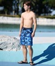 QUIKSILVER クイックシルバー 水着 海パン トランクス サーフパンツ メンズ ボードショーツ 19インチ HIGHLINE STRAIGHT LEG 19 EQYBS04881(KVJ6-28inch)