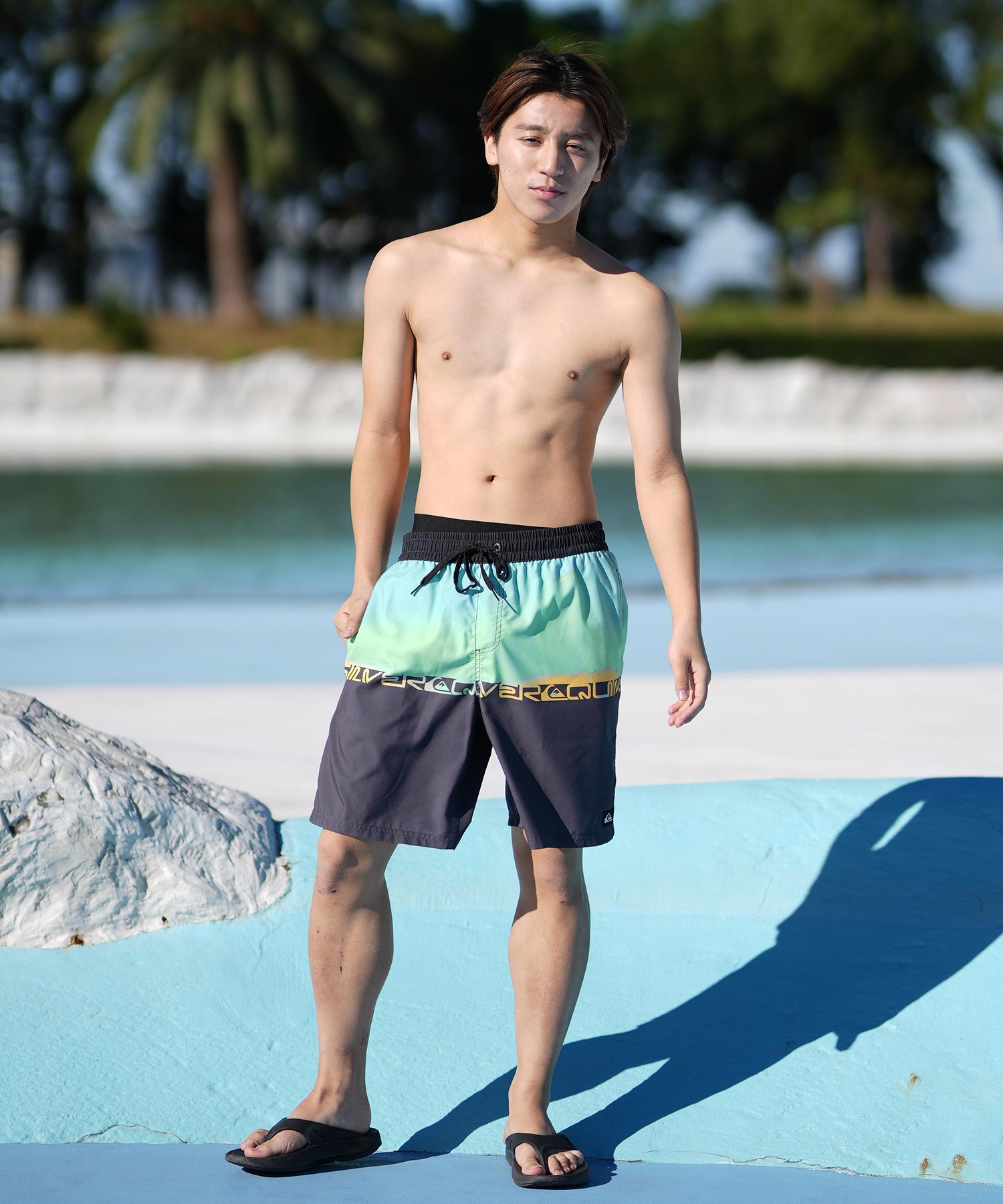 QUIKSILVER クイックシルバー 水着 海パン トランクス サーフパンツ