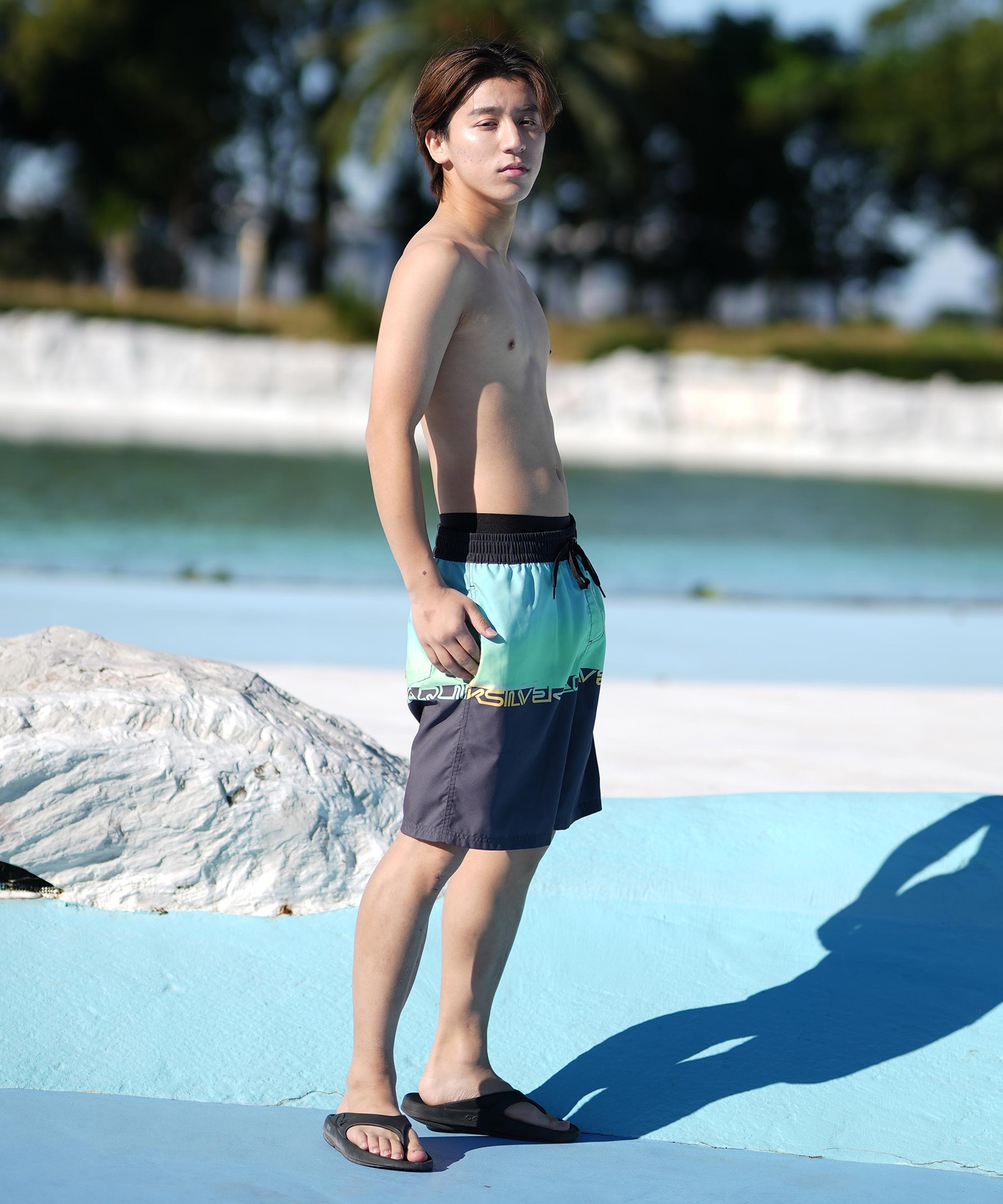 QUIKSILVER クイックシルバー 水着 海パン トランクス サーフパンツ