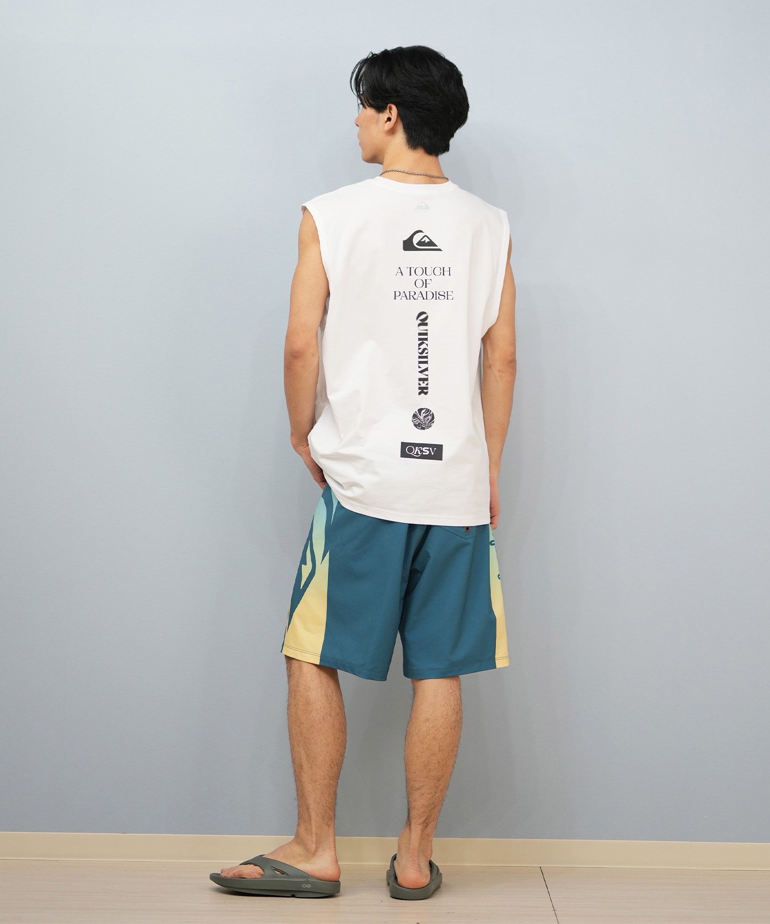 クイックシルバー　新品スプリング　サイズL QUIKSILVER クイックシルバー 水着 海パン トランクス サーフ