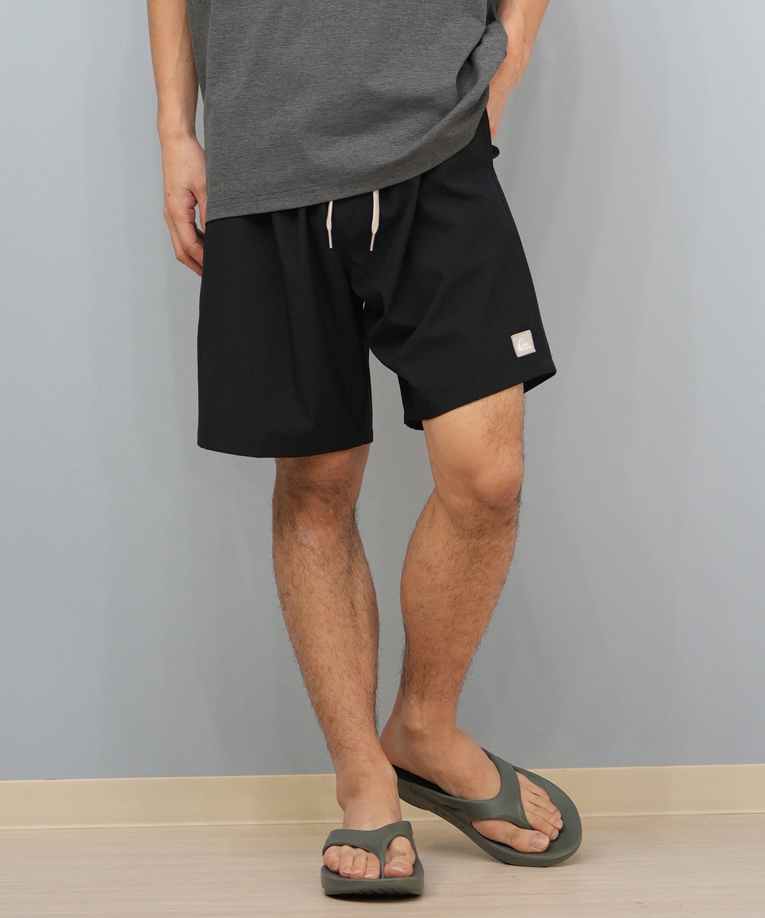 QUIKSILVER クイックシルバー 水着 海パン トランクス サーフパンツ メンズ ボードショーツ 水陸両用 19インチ QBS252006(KVJ0-M)