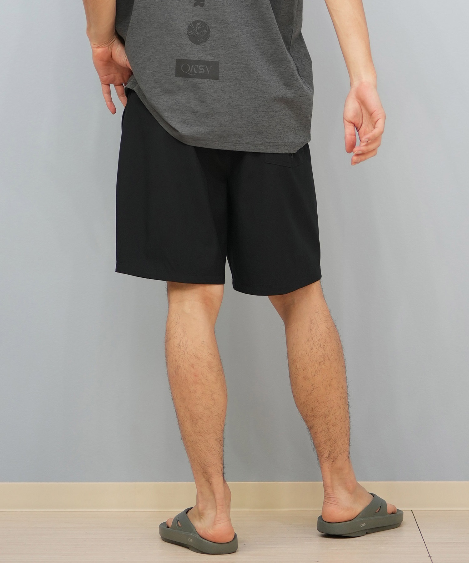 QUIKSILVER クイックシルバー 水着 海パン トランクス サーフパンツ メンズ ボードショーツ 水陸両用 19インチ QBS252006(KVJ0-M)