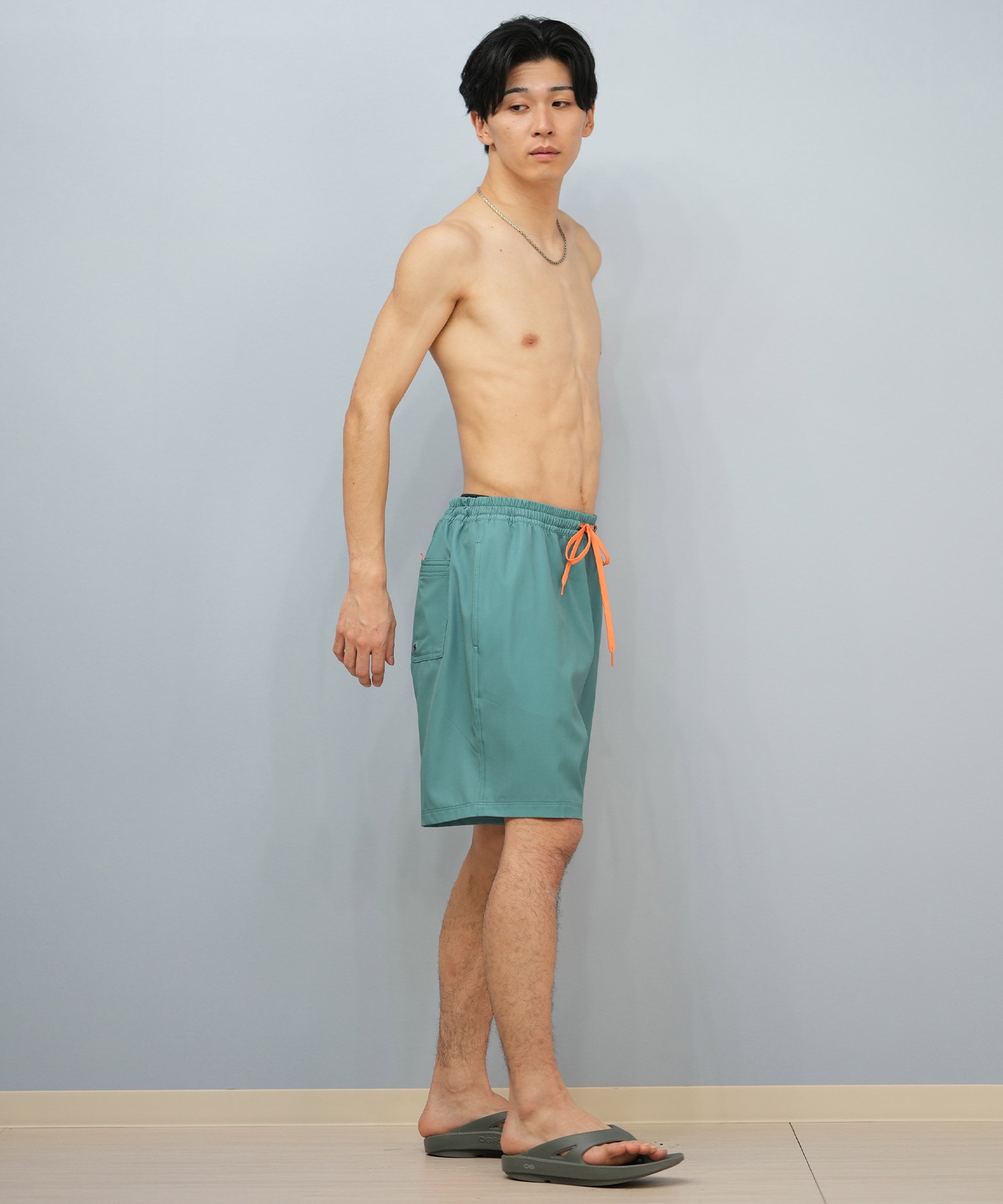 QUIKSILVER クイックシルバー 水着 海パン トランクス サーフパンツ メンズ ボードショーツ 水陸両用 19インチ QBS252006(KVJ0-M)