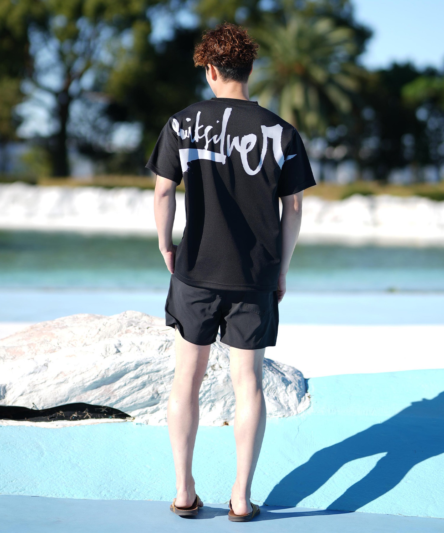QUIKSILVER クイックシルバー ラッシュガード メンズ 半袖 T