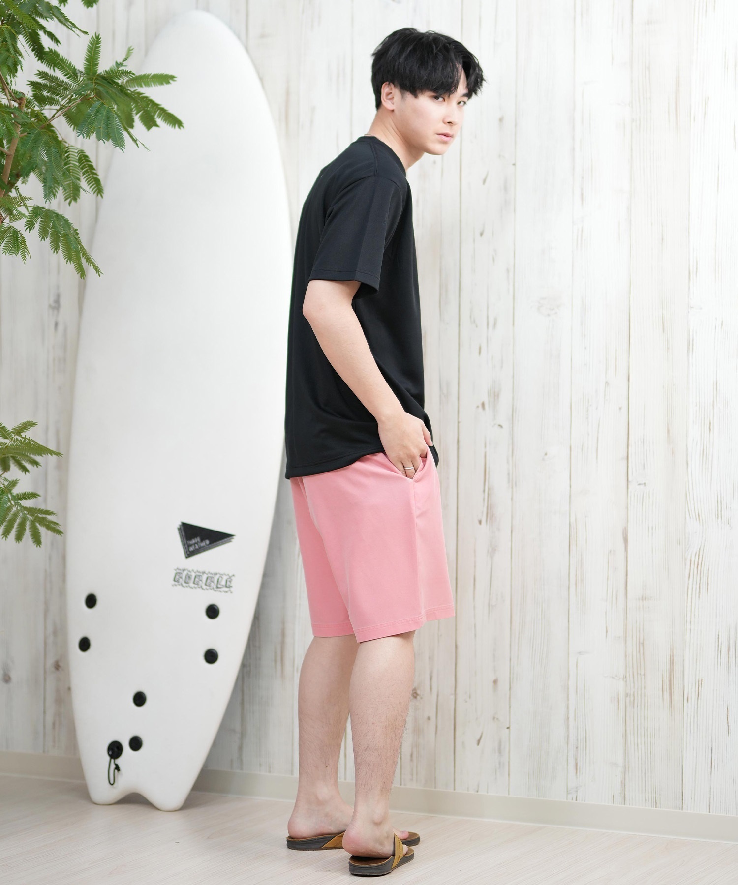 QUIKSILVER クイックシルバー ラッシュガード メンズ 半袖 Tシャツ 水陸両用 UVカット QLY251622M ムラサキスポーツ限定(WHT1-M)