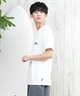 QUIKSILVER クイックシルバー ラッシュガード メンズ 半袖 Tシャツ バックプリント 水陸両用 UVカット QLY251623M ムラサキスポーツ限定(WHT-M)