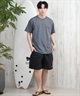 QUIKSILVER クイックシルバー ラッシュガード メンズ 半袖 Tシャツ バックプリント 水陸両用 UVカット QLY251623M ムラサキスポーツ限定(WHT-M)