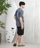 QUIKSILVER クイックシルバー ラッシュガード メンズ 半袖 Tシャツ バックプリント 水陸両用 UVカット QLY251623M ムラサキスポーツ限定(WHT-M)