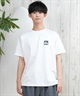 QUIKSILVER クイックシルバー ラッシュガード メンズ 半袖 Tシャツ バックプリント 水陸両用 UVカット QLY251624M ムラサキスポーツ限定(WHT1-M)