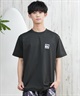 QUIKSILVER クイックシルバー ラッシュガード メンズ 半袖 Tシャツ バックプリント 水陸両用 UVカット QLY251624M ムラサキスポーツ限定(WHT1-M)