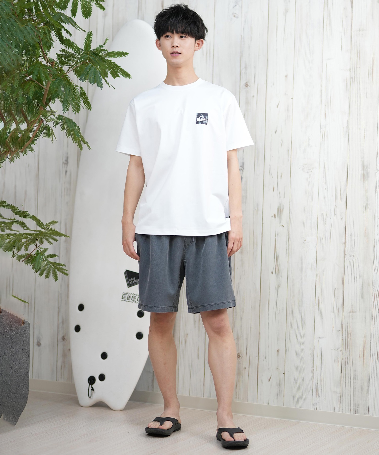 QUIKSILVER クイックシルバー ラッシュガード メンズ 半袖 T