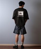 QUIKSILVER クイックシルバー ラッシュガード メンズ 半袖 Tシャツ バックプリント 水陸両用 UVカット QLY251625M ムラサキスポーツ限定(WHT-M)