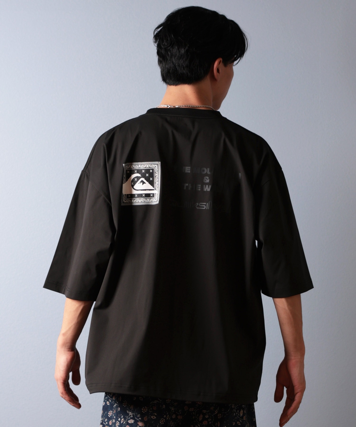 クイックシルバー Quiksilver 半袖ラッシュガード/Tシャツ XL QUIKSILVER クイックシルバー ラッシュガード メンズ 半袖 T