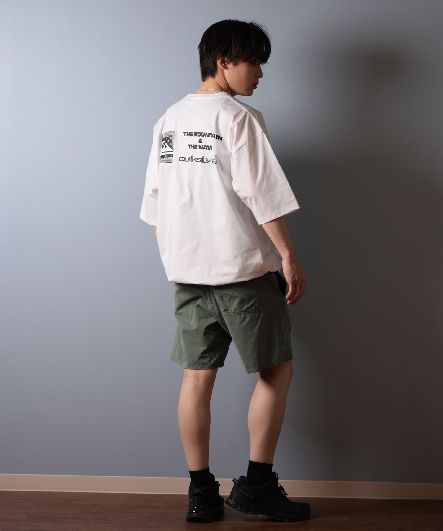 QUIKSILVER クイックシルバー ラッシュガード メンズ 半袖 Tシャツ