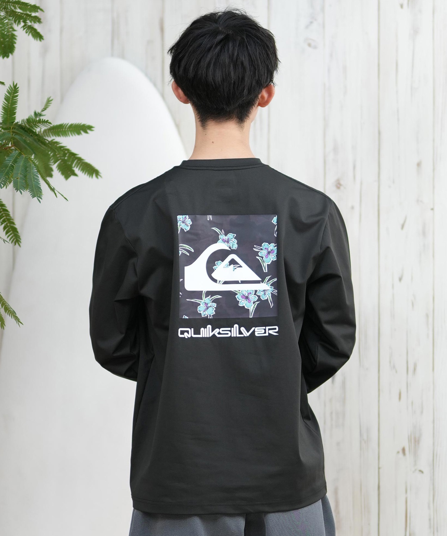 QUIKSILVER クイックシルバー ラッシュガード メンズ 長袖 T