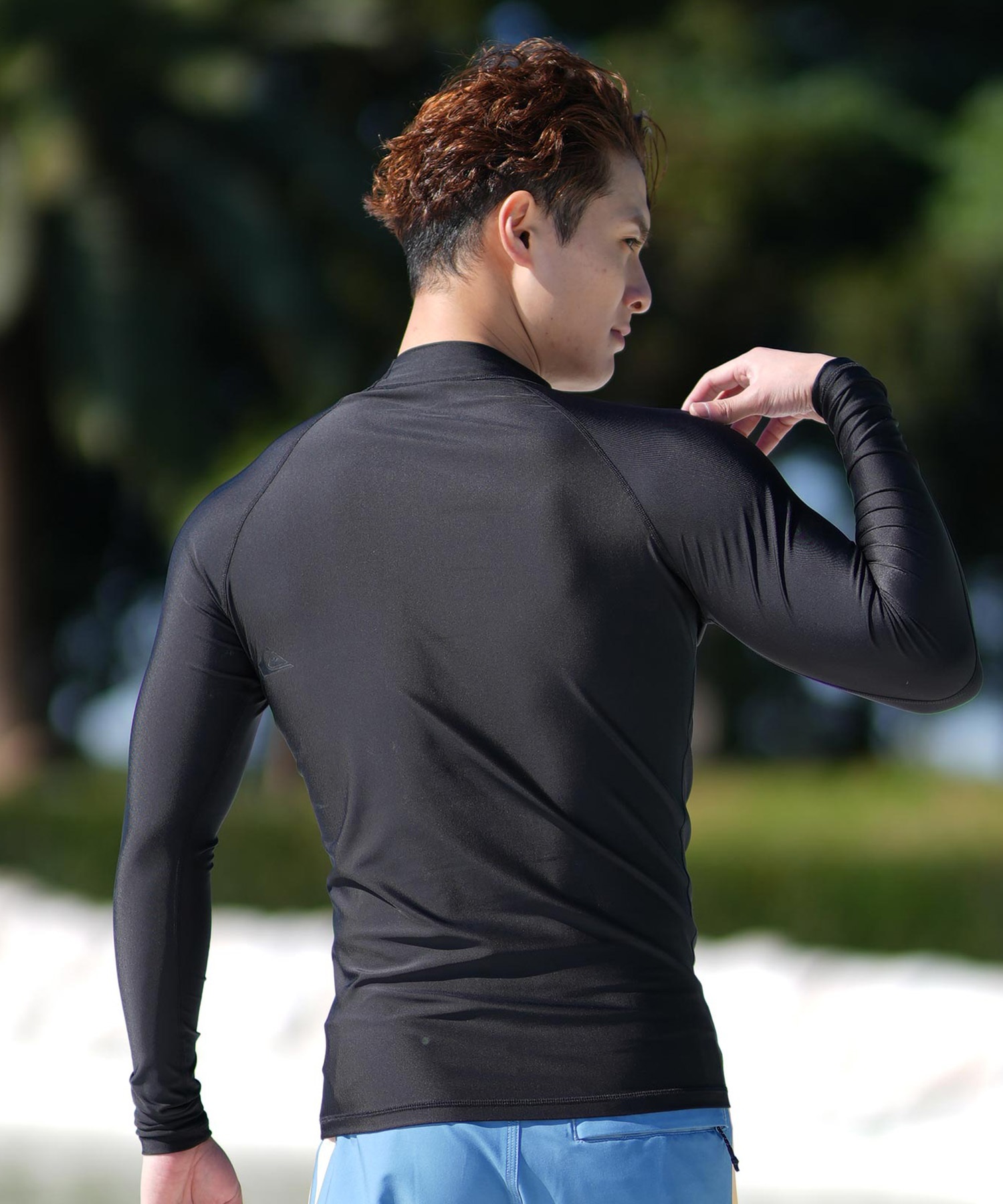 QUIKSILVER クイックシルバー 水着 ラッシュガード 長袖 Tシャツ ロンT