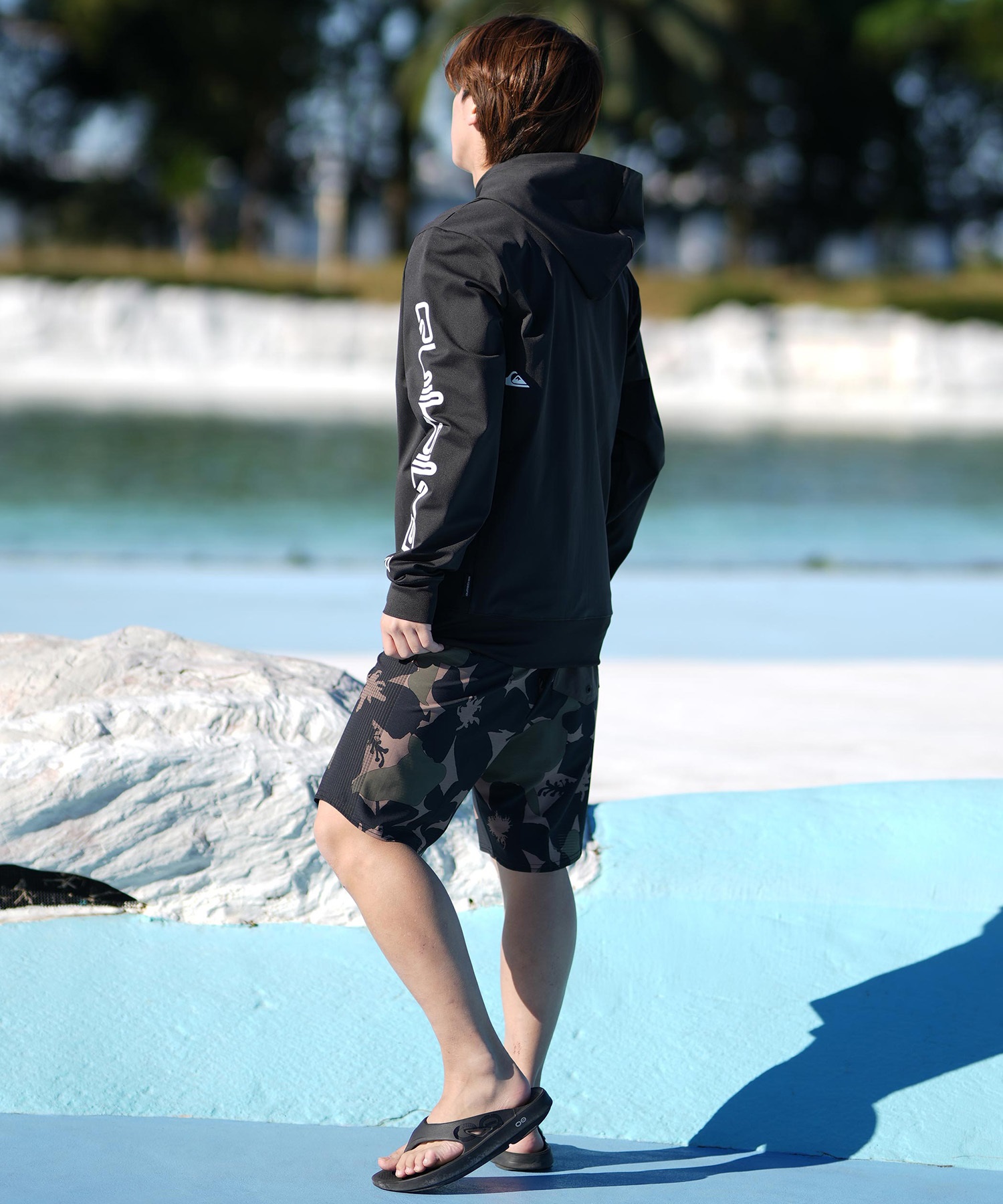 水着・ラッシュガード THM   Rip stop shorts    Gray THM Rip stop shorts Gray