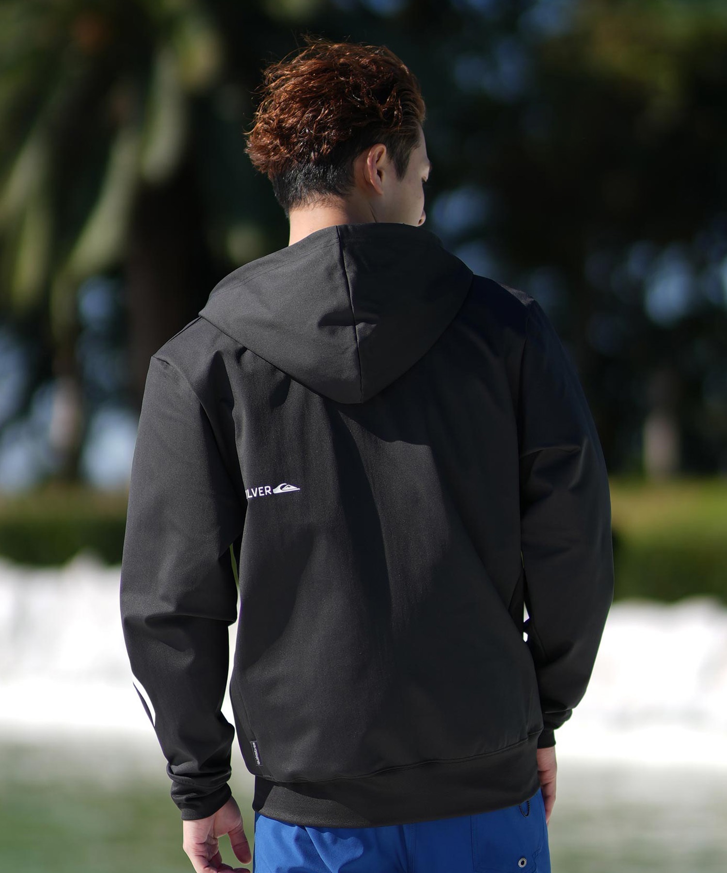 QUIKSILVER クイックシルバー 水着 ラッシュガード ジップアップ