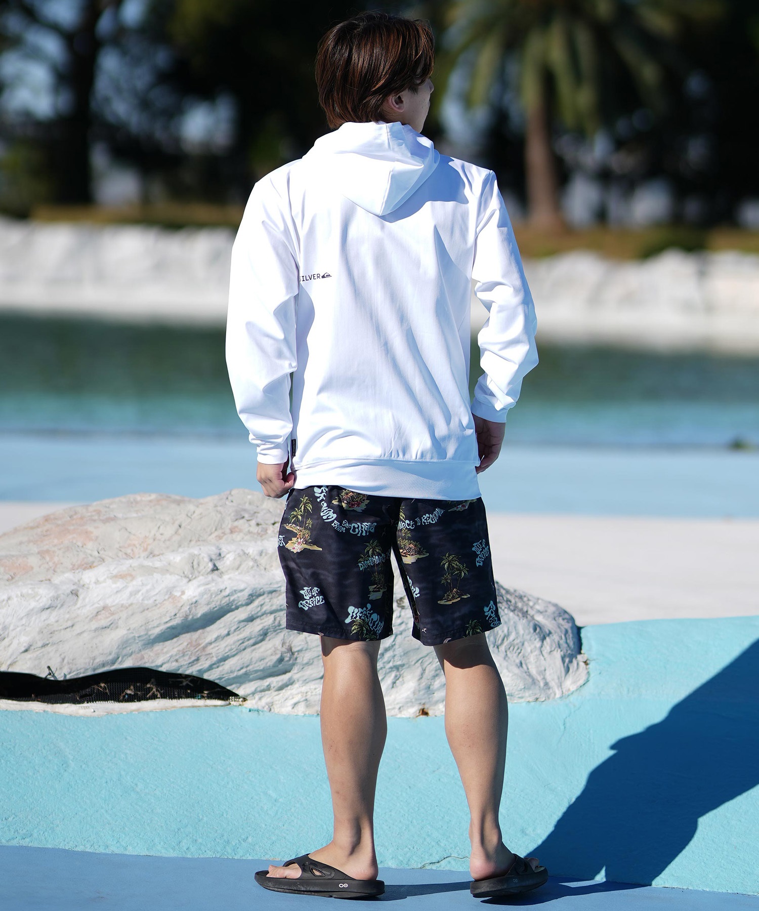 誕プレ OUTLET】Quiksilver BIG CLICKER ZIP HOODIE メンズ ラッシュ