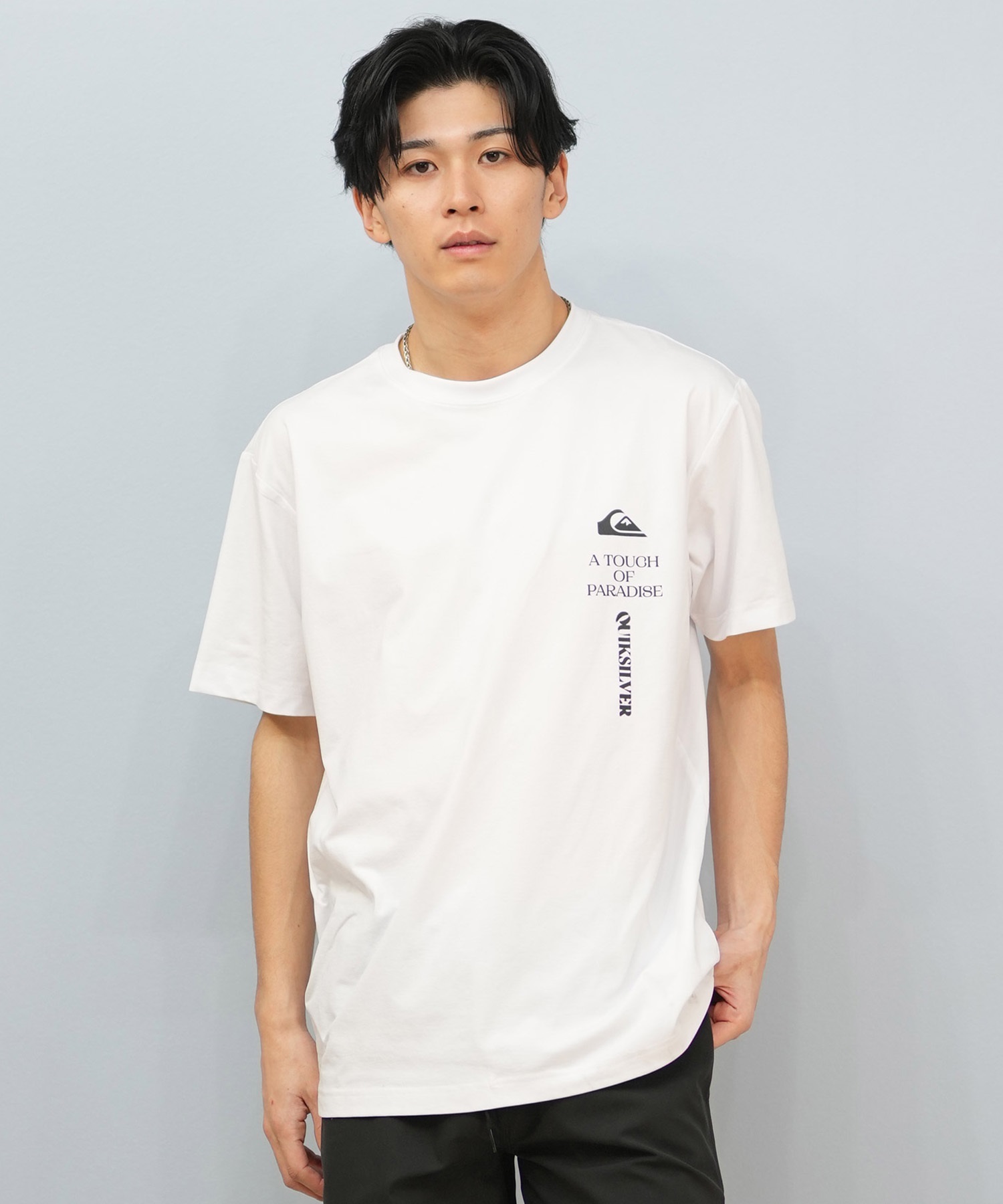 QUIKSILVER クイックシルバー 水着 ラッシュガード 半袖 Tシャツ