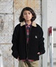 QUIKSILVER クイックシルバー アウター キッズ ジュニア 子供 ボア ジャケット DNA SHERPA HARRINGTON YOUTH EQBJK03346(KVJ0-140cm)