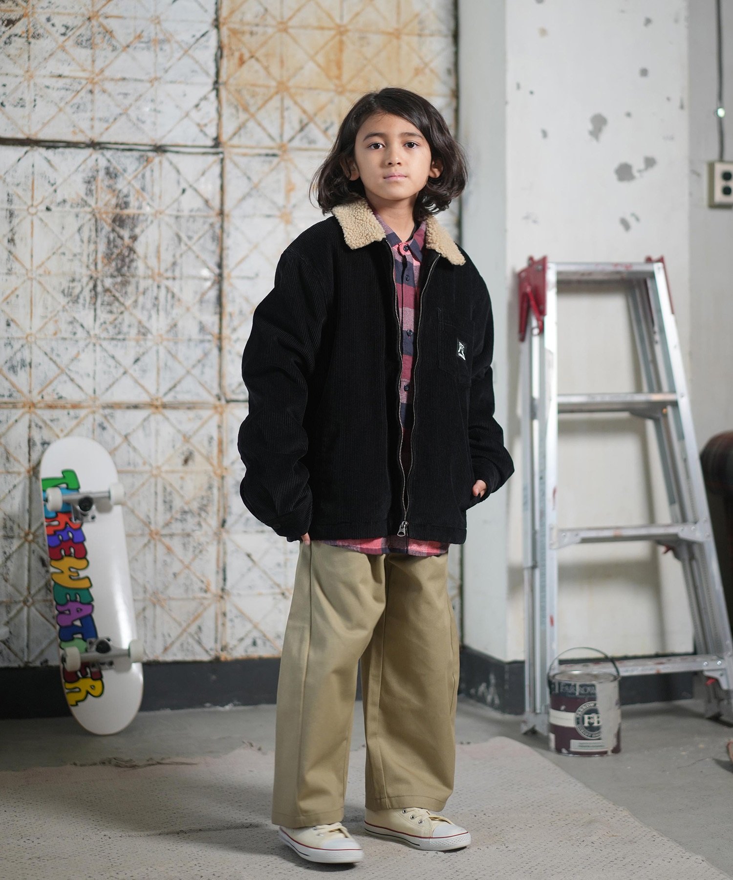 QUIKSILVER ジャケットコーデ