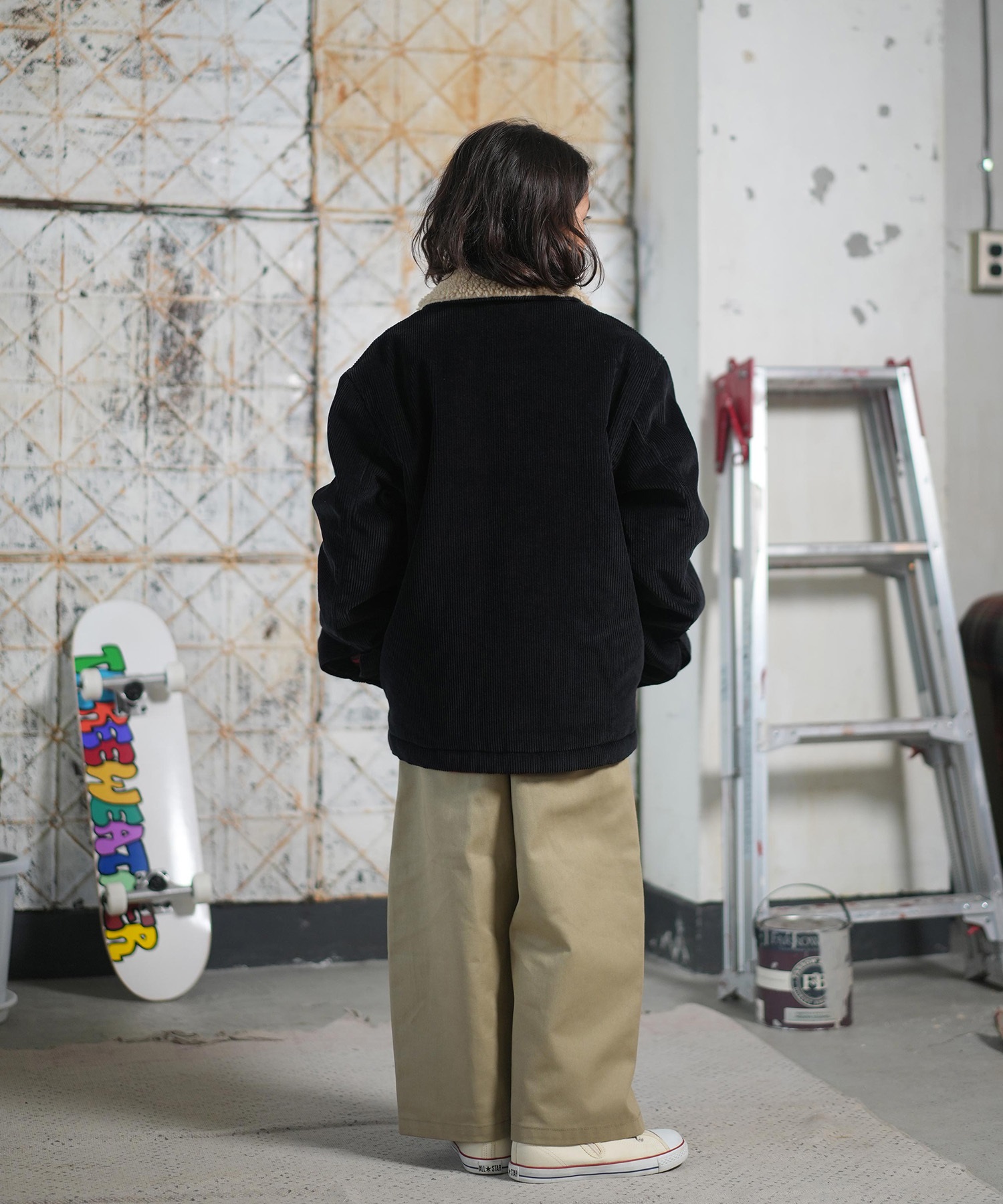 QUIKSILVER クイックシルバー アウター キッズ ジュニア 子供 ボア