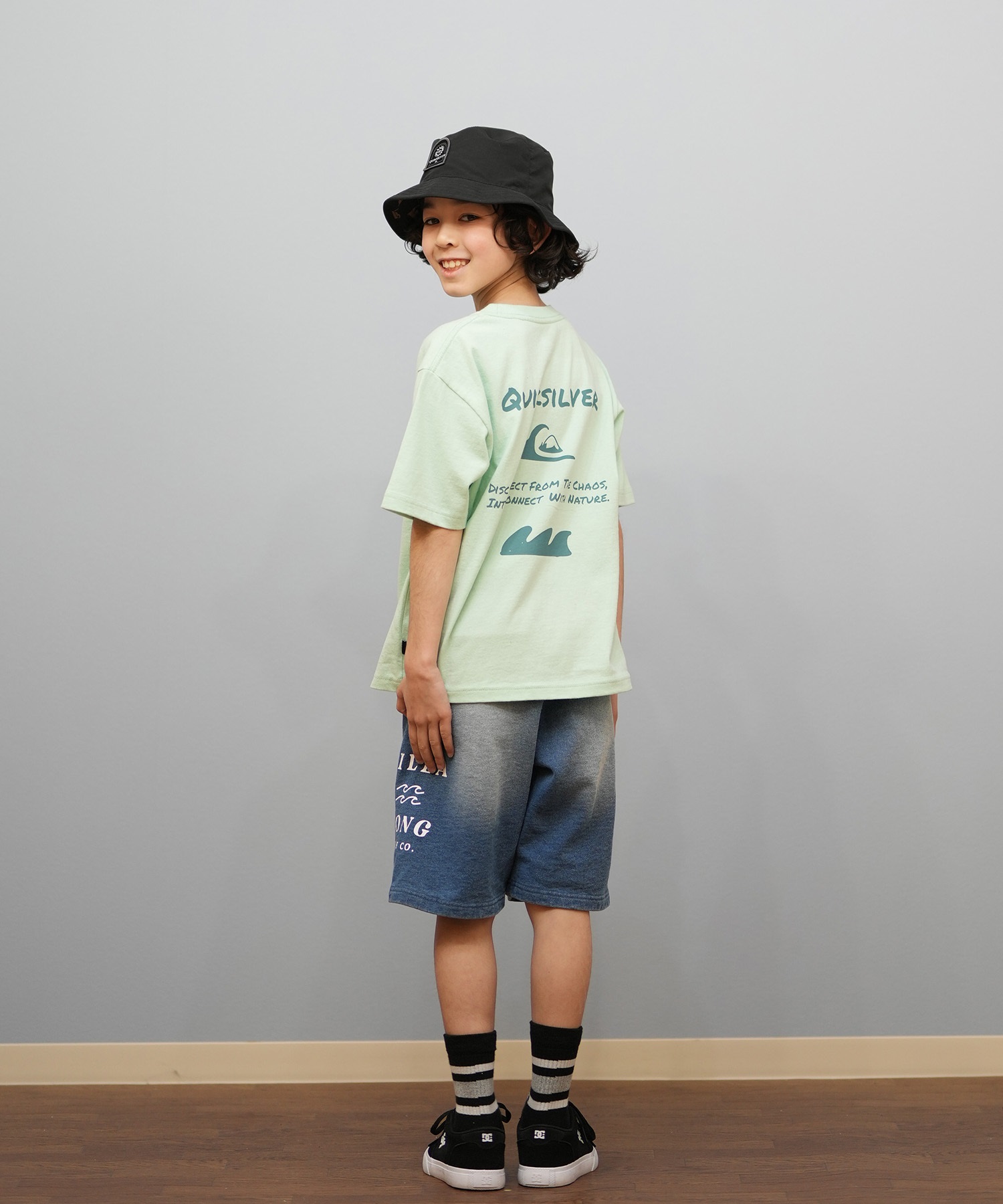 QUIKSILVER クイックシルバー 半袖 Tシャツ キッズ ジュニア 子供