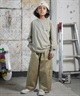 QUIKSILVER クイックシルバー 長袖 Tシャツ ロンT キッズ ジュニア 子供 バックプリント ロゴ BW HISTORY POCKET LT YOUTH KLT254001(BLK-130cm)
