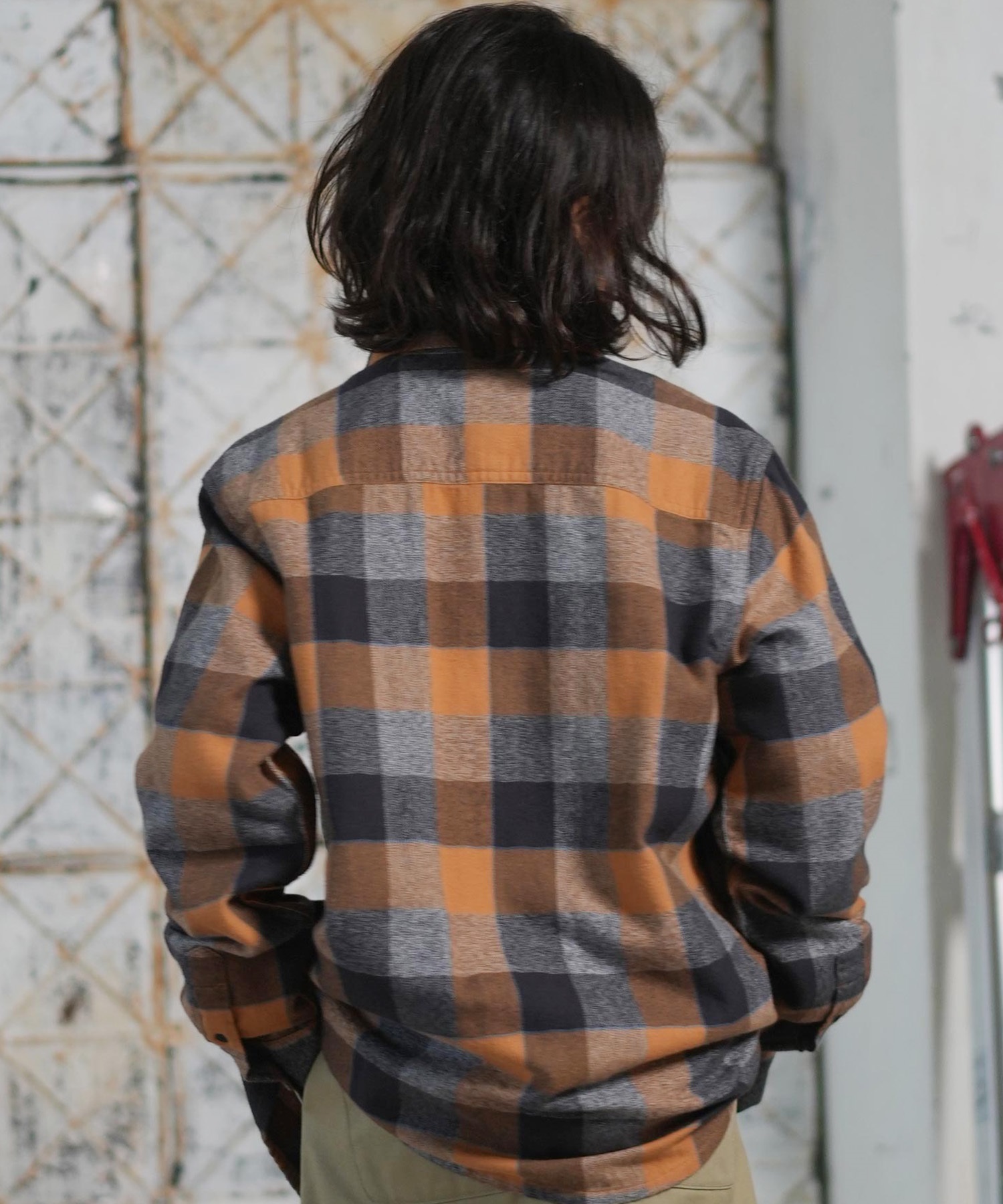 QUIKSILVER クイックシルバー 長袖 シャツ キッズ ジュニア 子供