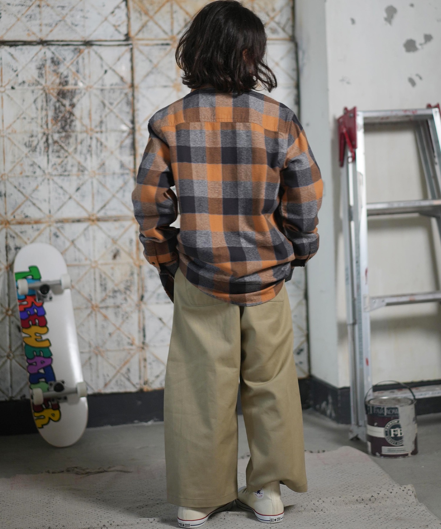 QUIKSILVER クイックシルバー 長袖 シャツ キッズ ジュニア 子供