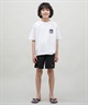 QUIKSILVER クイックシルバー 水着 海パン トランクス サーフパンツ キッズ ジュニア 子供 EVERYDAY SOLID VL YTH 14 EQBJV03517(BLK-130cm)
