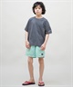 QUIKSILVER クイックシルバー 水着 海パン トランクス サーフパンツ キッズ ジュニア 子供 EVERYDAY SOLID VL YTH 14 EQBJV03517(BLK-130cm)