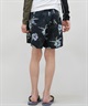 QUIKSILVER クイックシルバー 水着 海パン トランクス キッズ ジュニア 子供 EVERYDAY STRAIGHT VL YTH14 KBS251001(BLK-130cm)