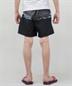 QUIKSILVER クイックシルバー 水着 海パン トランクス サーフパンツ キッズ ジュニア 子供 EVERYDAY WORDBLOCK VL YTH KBS251002(BLK-130cm)