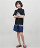 QUIKSILVER クイックシルバー 水着 海パン トランクス サーフパンツ キッズ ジュニア 子供 EVERYDAY WORDBLOCK VL YTH KBS251002(BLK-130cm)