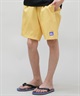 QUIKSILVER クイックシルバー 水着 海パン トランクス サーフパンツ キッズ ジュニア 子供 シンプル ロゴ SOLID VOLLEY YOUTH 16NB KBS252001(BLK-130cm)