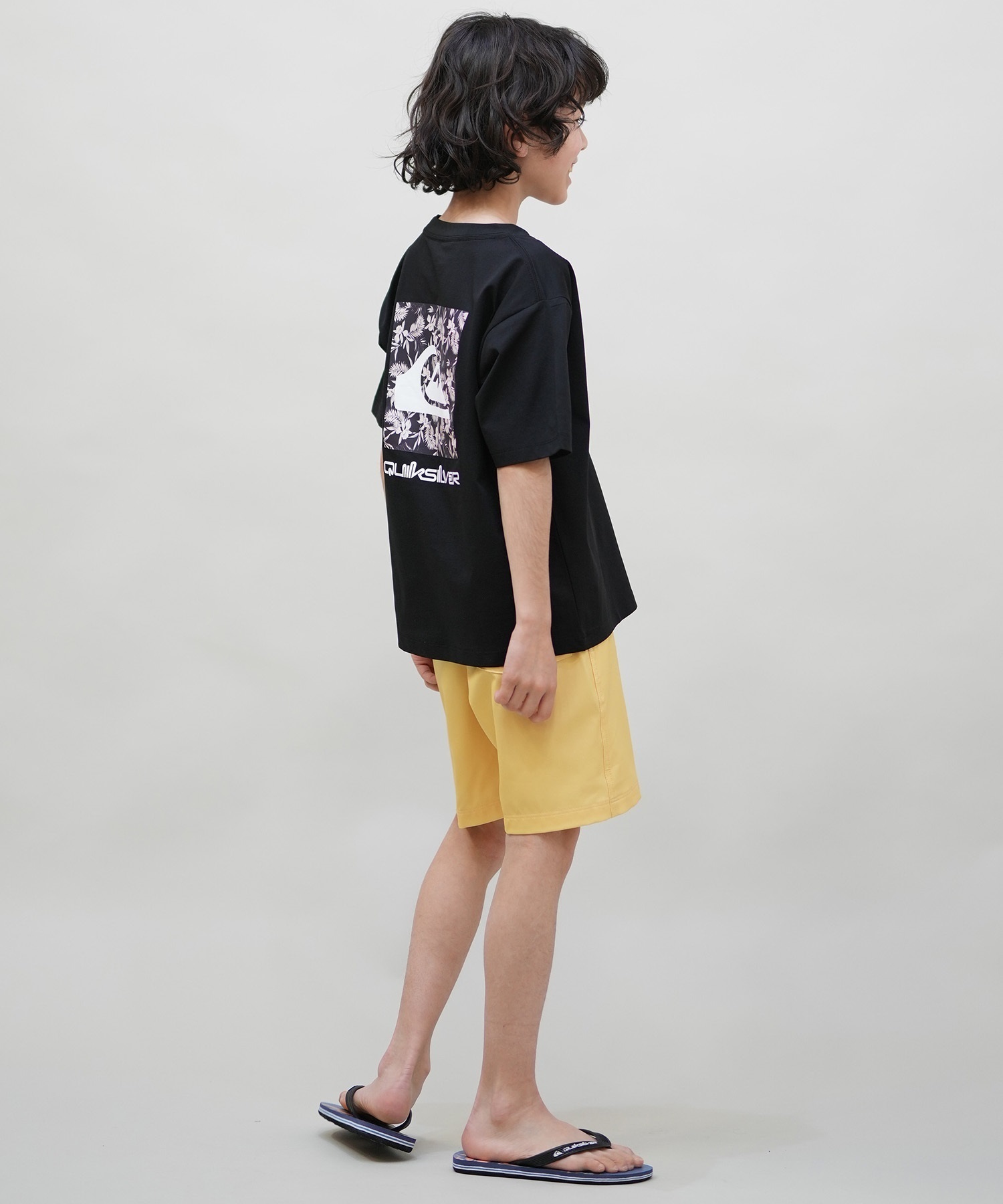 QUIKSILVER クイックシルバー 水着 ラッシュガード 半袖 Tシャツ