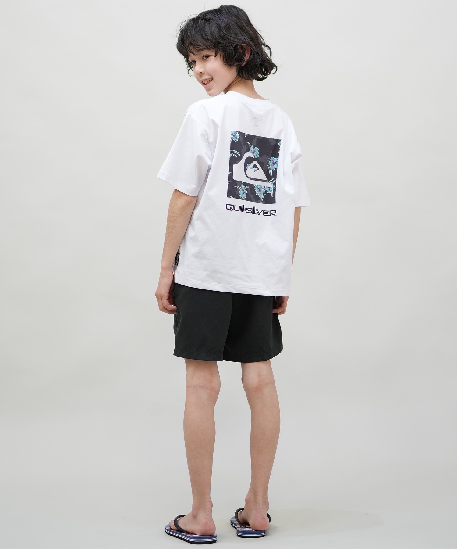 クイックシルバー Quiksilver 半袖ラッシュガード/Tシャツ XL Quiksilver クイックシルバー ラッシュガード Tシャツ メンズ