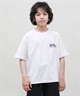 QUIKSILVER クイックシルバー 水着 ラッシュガード 半袖 Tシャツ キッズ ジュニア 子供 UVカット GC QUIK DROP SS YOUTH KLY251602M(WHT-130cm)