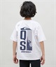 QUIKSILVER クイックシルバー 水着 ラッシュガード 半袖 Tシャツ キッズ ジュニア 子供 UVカット GC QUIK DROP SS YOUTH KLY251602M(WHT-130cm)