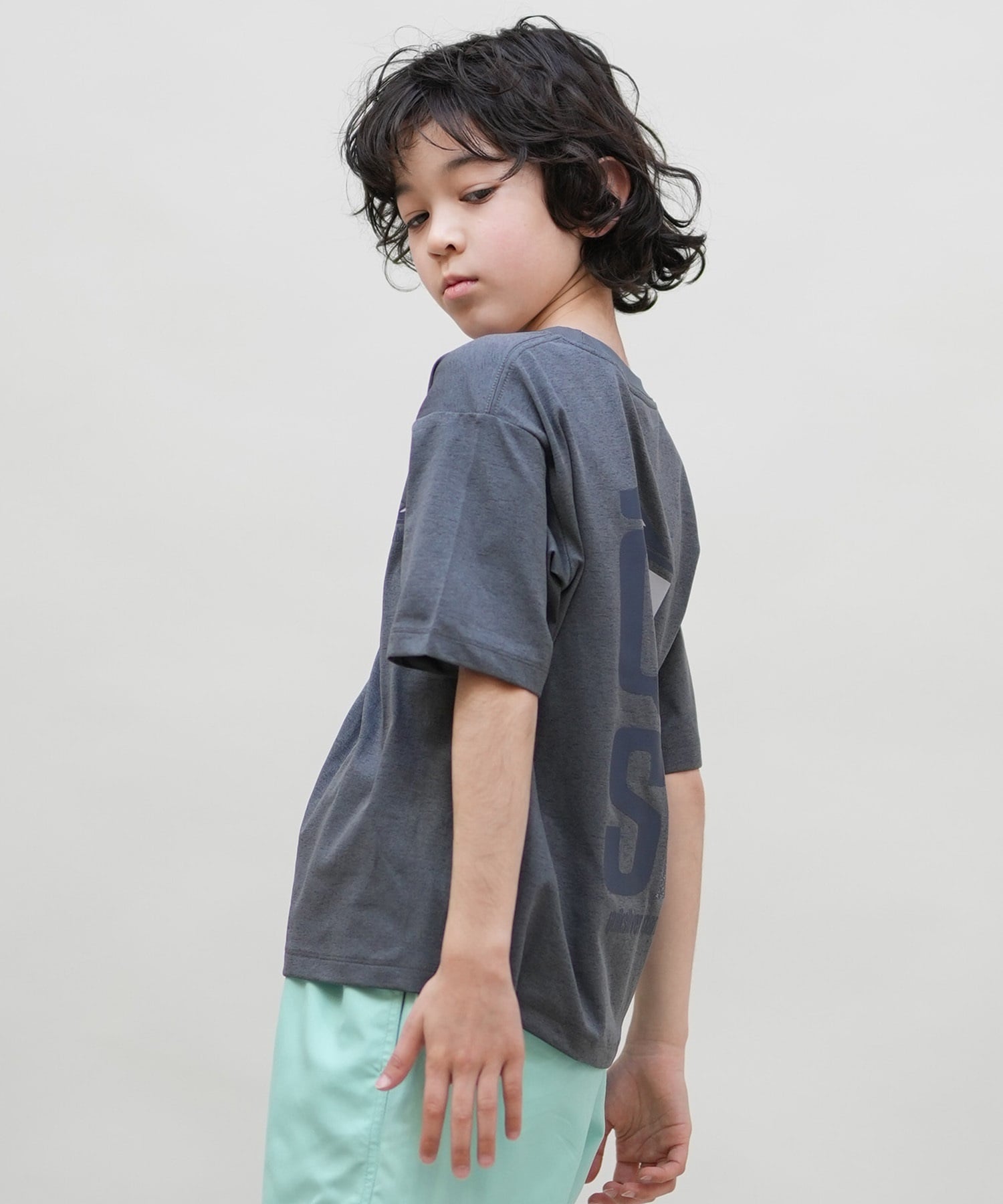 クイックシルバー　キッズ　新品　ウエア Quiksilver ラッシュガード ALL TIME SR YOUTH/クイックシルバーキッズ