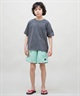 QUIKSILVER クイックシルバー 水着 ラッシュガード 半袖 Tシャツ キッズ ジュニア 子供 UVカット GC QUIK DROP SS YOUTH KLY251602M(WHT-130cm)